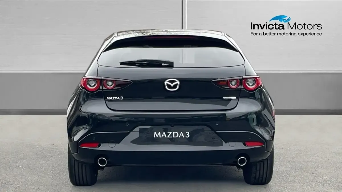 Begagnad Mazda 3 Homura-Line 2026 Svart Halvkombi