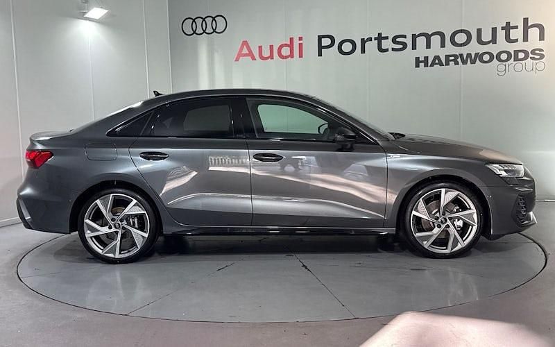 Used Audi A3 Black Edition 150 HP (110 kW) 2025 Grey Sedan