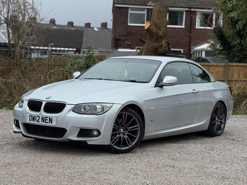 Used BMW 320 Cabriolet M Sport 2012 Silver Cabriolet