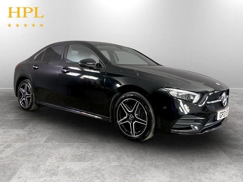 Used Mercedes A250 AMG line 218 HP (160 kW) 2021 Black Sedan