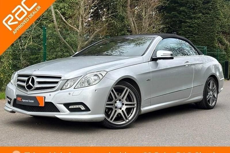 Used Mercedes E350 231 HP (169 kW) 2011 Silver Cabriolet