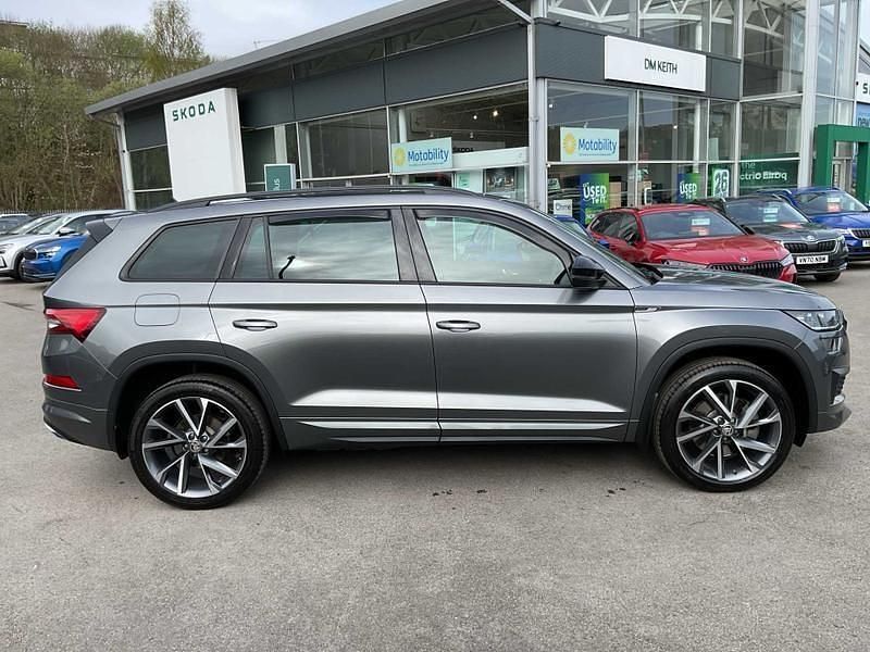 Used Skoda Kodiaq SportLine 140 HP (102 kW) 2023 Grey SUV
