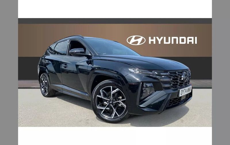 Black Used 2024 Hyundai Tucson N Line SUV | £32,742 (Expensive) - Image 1/4