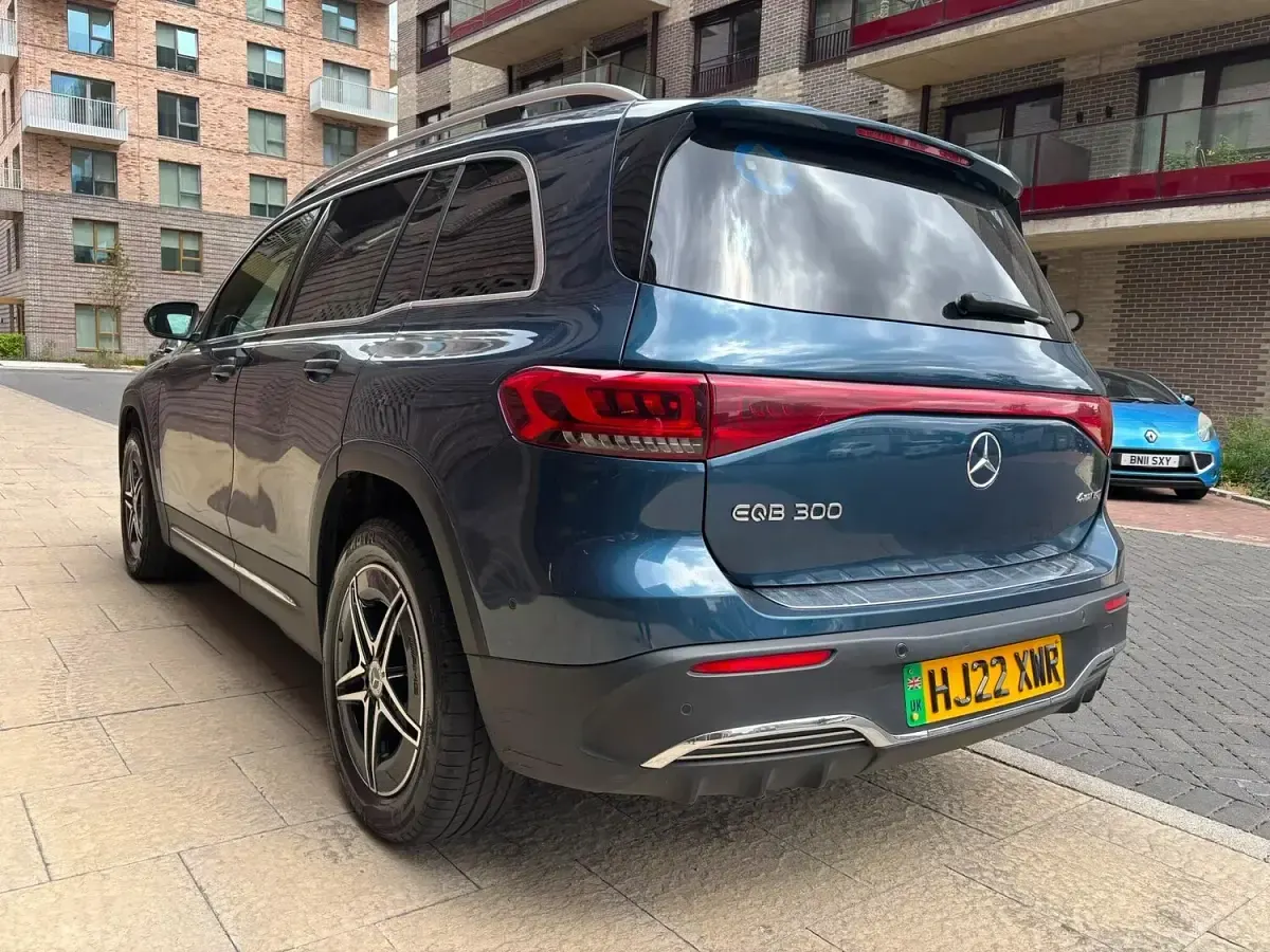 Used Mercedes EQB300 AMG line 167 kW (228 HP) 2022 Blue SUV