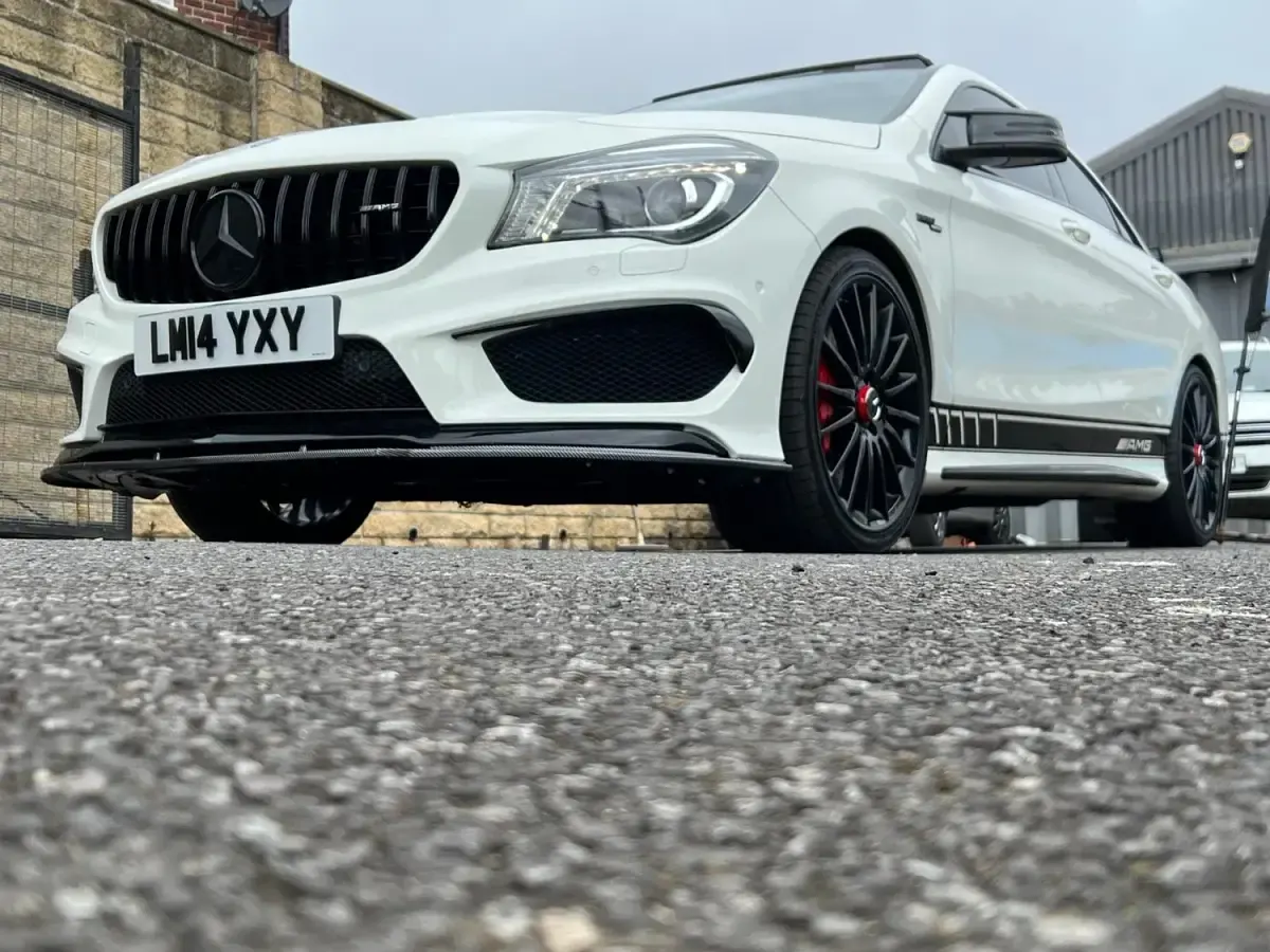 Used Mercedes CLA45 AMG 2014 White Sedan