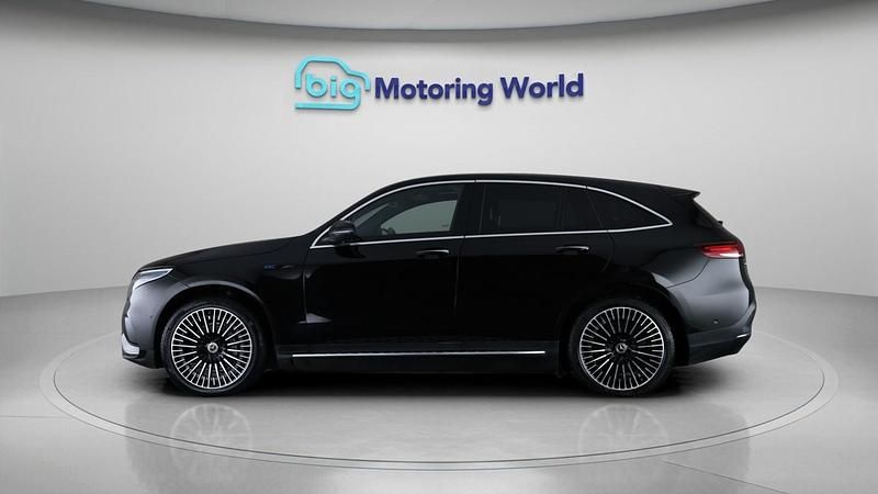 Used Mercedes EQC400 AMG line 300 kW (408 HP) 2021 Black SUV