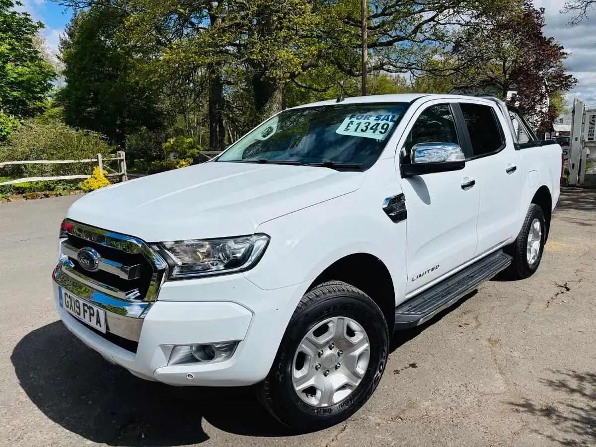 Used Ford Ranger Limited 2019 White Pickup