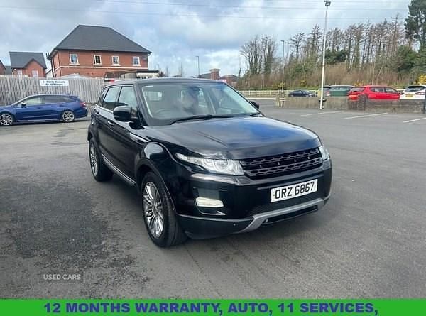 Used Land Rover Range Rover evoque Prestige 2012 Black SUV