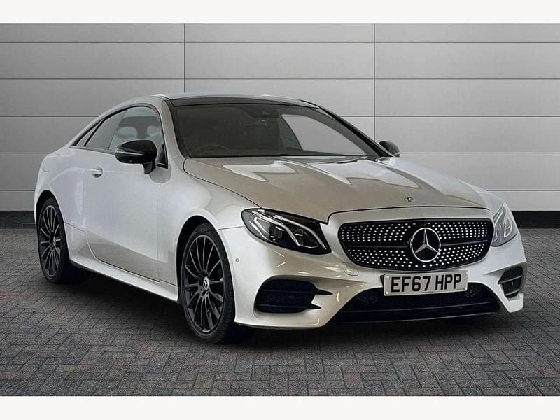 Iridium silver Used 2017 Mercedes E220 AMG Line Premium Coupe | £18,150 (A bit pricey) - Image 1/4