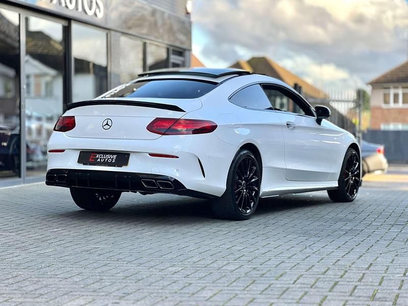 Used Mercedes C63 AMG AMG line 2017 White Coupe