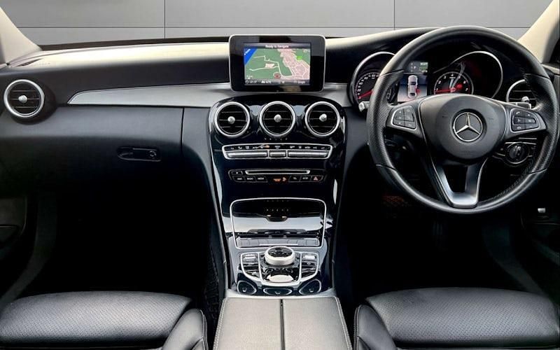 Used Mercedes C350e 292 HP (214 kW) 2017 Black Sedan