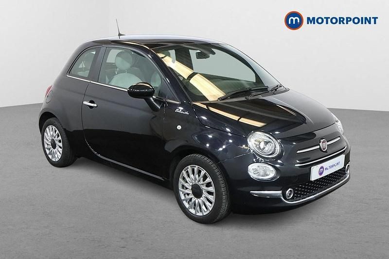 Black Used 2021 Fiat 500 Dolcevita Hatchback | £9,899 - Image 1/4