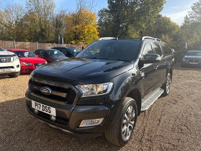 Black Used 2017 Ford Ranger Wildtrack Pickup | £11,995 - Image 1/4