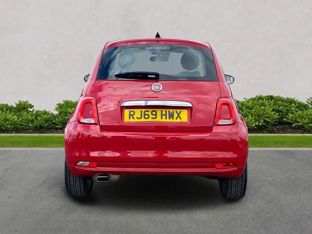 Used Fiat 500 Lounge 2019 Red Hatchback
