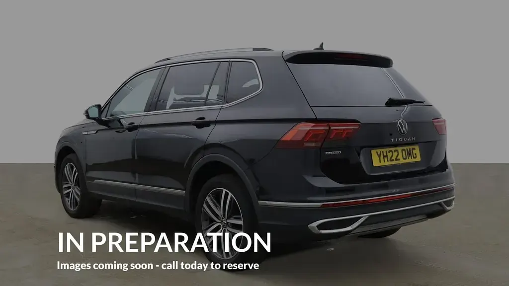 Used VW Tiguan Allspace Elegance 150 HP (110 kW) 2022 Black SUV
