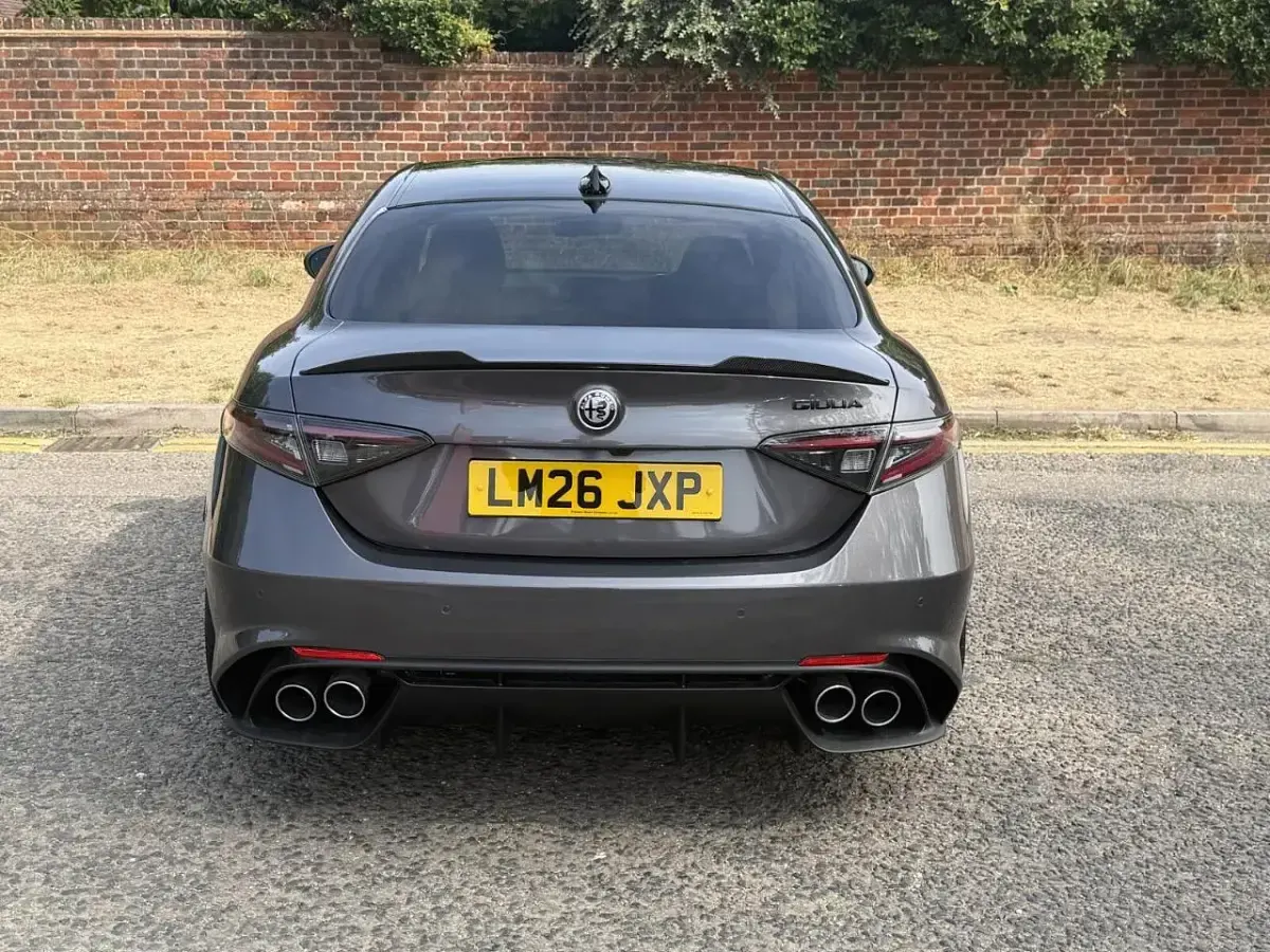 New Alfa Romeo Giulia Quadrifoglio 520 HP (382 kW) 2026 Grey Sedan