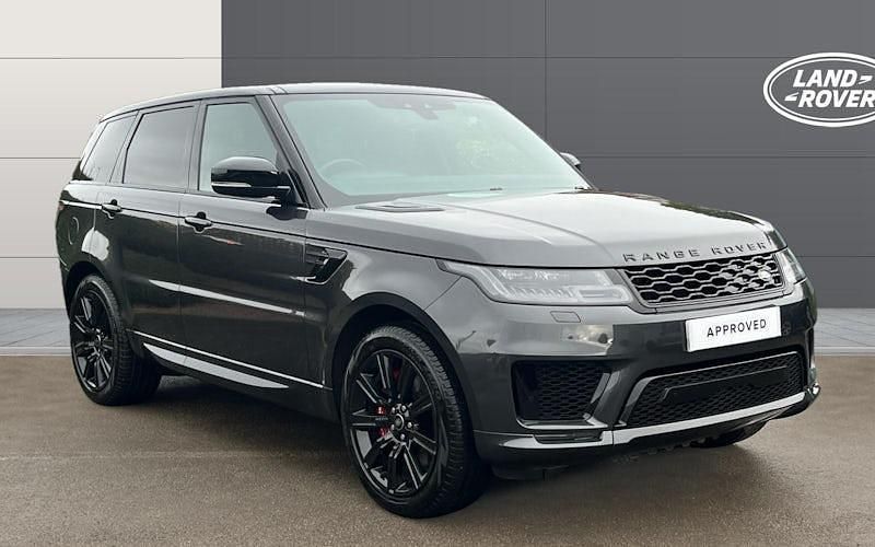 Grey Used 2021 Land Rover Range Rover Sport HSE Dynamic SUV | £41,583 (Expensive) - Image 1/4