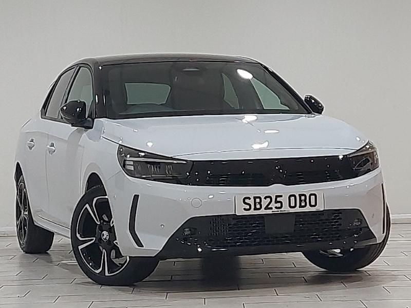 Special solid contour white New 2025 Vauxhall Corsa Ultimate Hatchback | £18,998 (Super price) - Image 1/4
