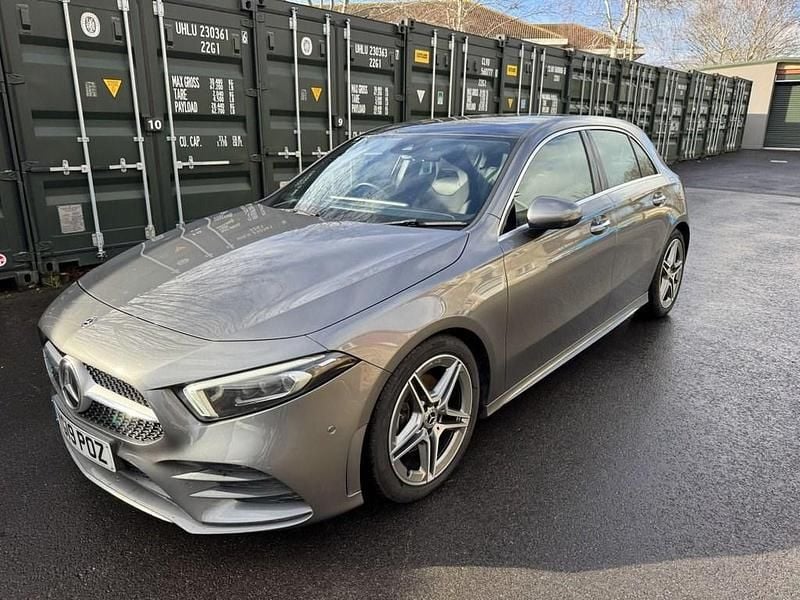 Used Mercedes A180 AMG Line Premium Plus 136 HP (100 kW) 2019 Grey Hatchback