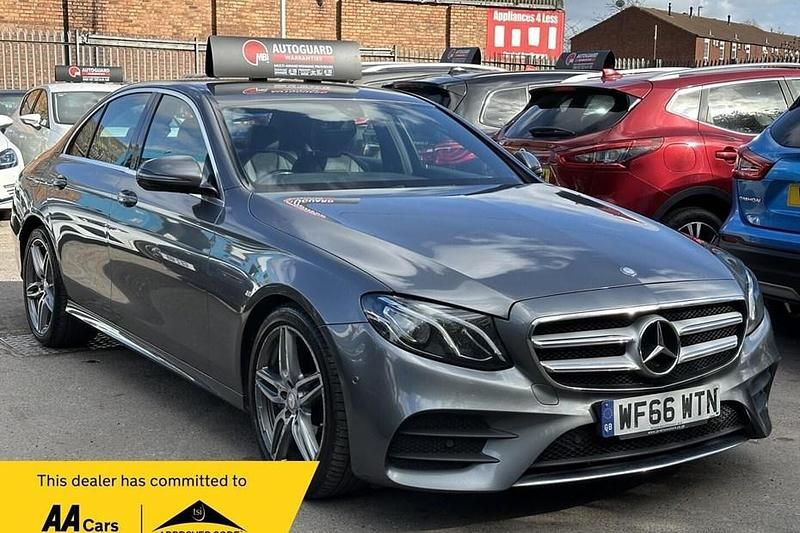 Used Mercedes E220 AMG line 2016 Grey Sedan
