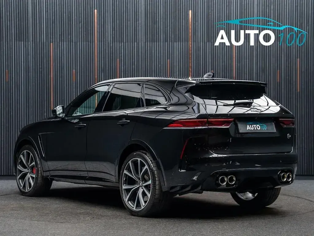 Used Jaguar F-Pace SVR 550 HP (404 kW) 2023 Black SUV