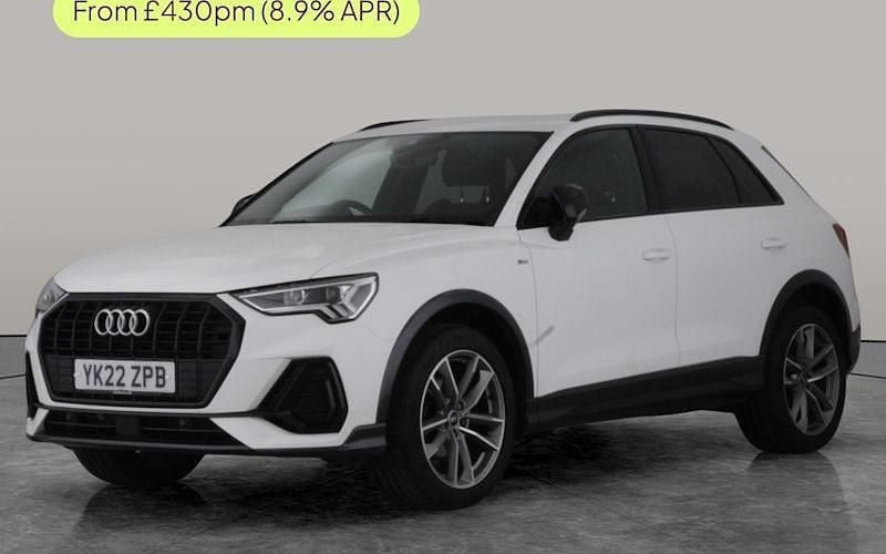 Used Audi Q3 Black Edition 150 HP (110 kW) 2022 White SUV
