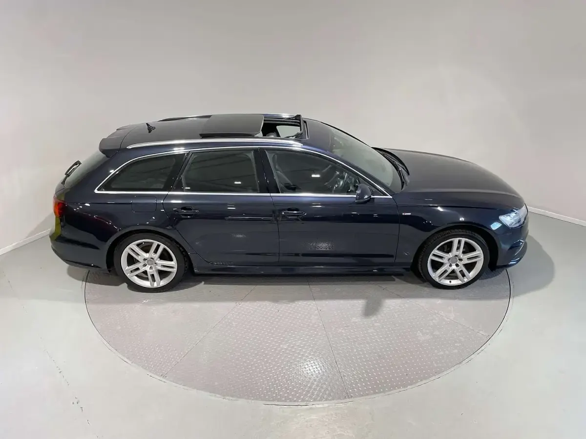 Used Audi A6 S-Line 190 HP (139 kW) 2016 Blue Estate