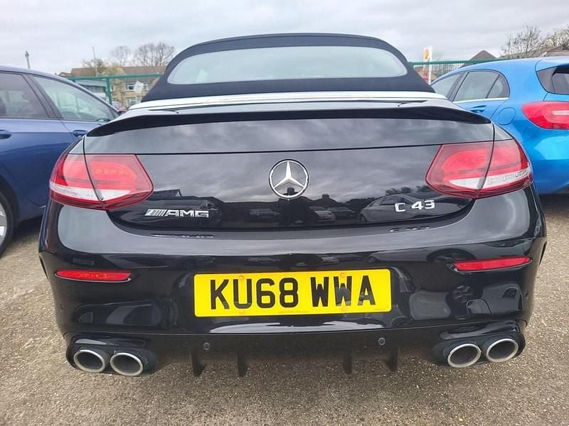 Used Mercedes C43 AMG Premium Plus 2018 Black Cabriolet