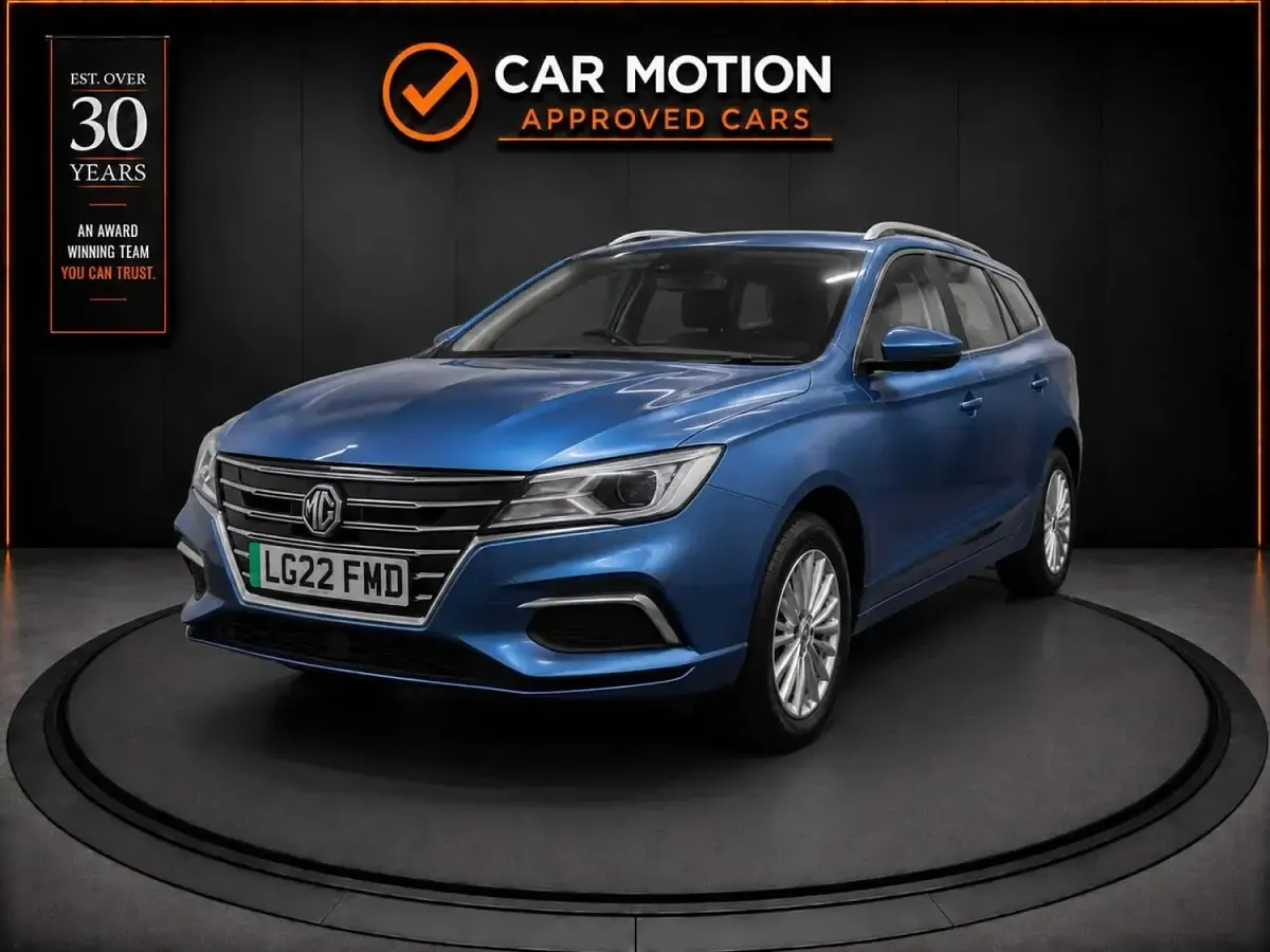 Used MG MG5 EV Exclusive 61 kW (83 HP) 2022 Blue Estate