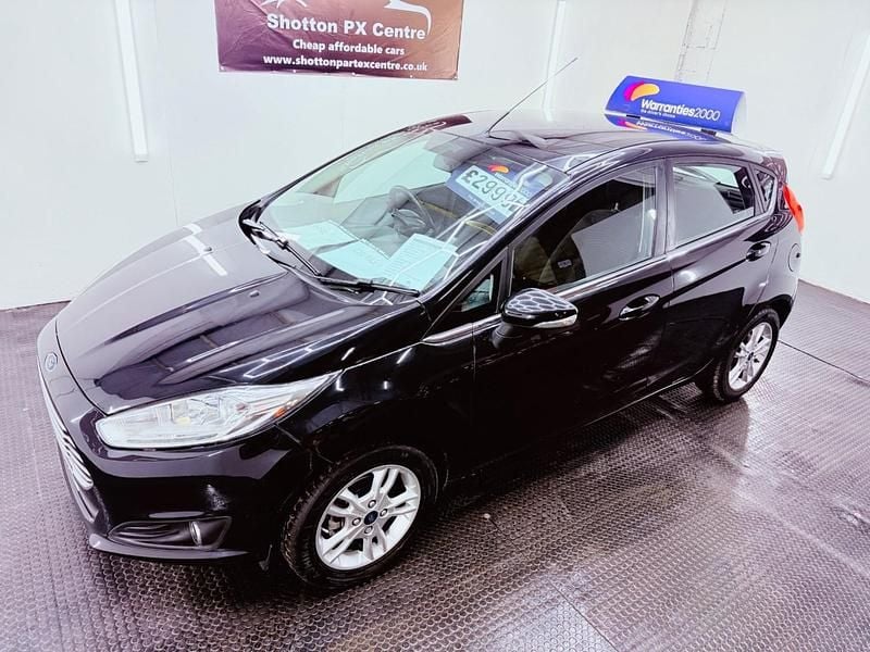 Used Ford Fiesta Zetec 2015 Black Hatchback