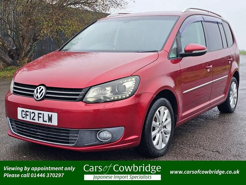 Red Used 2012 VW Touran SE MPV | £6,495 - Image 1/4