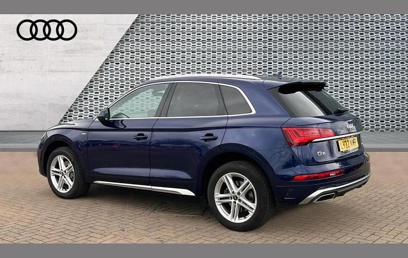 Used Audi Q5 S-Line 265 HP (194 kW) 2022 Blue SUV
