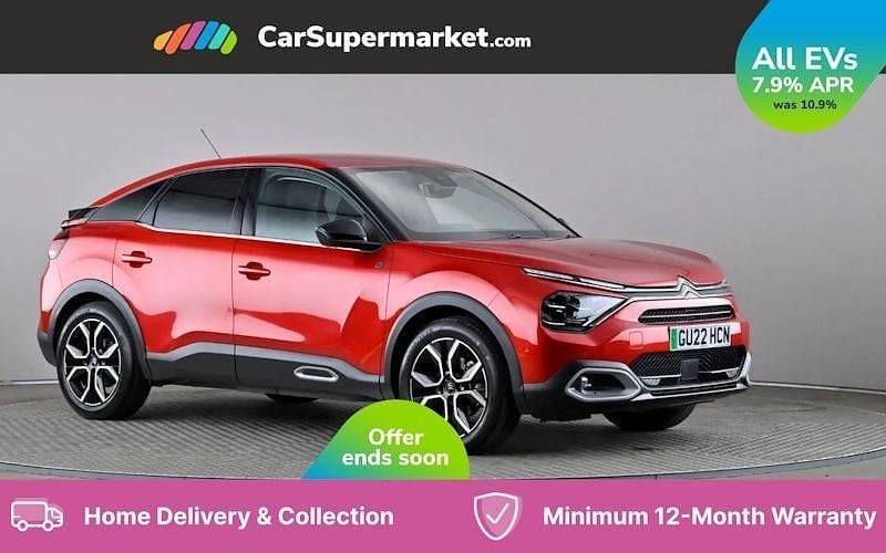 Used 2023 Citroën e-C4 Shine Hatchback | £11,297 (Fair price) - Image 1/2