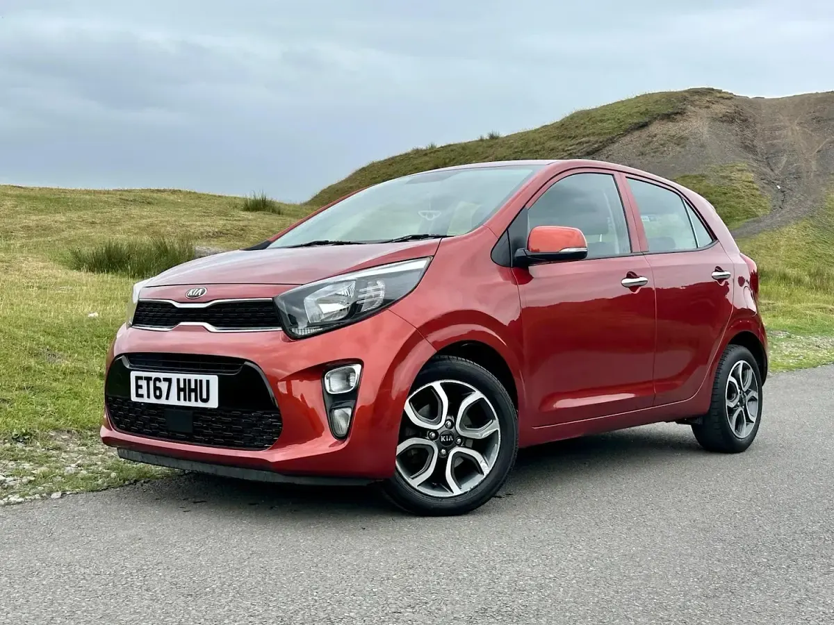 Used Kia Picanto 83 HP (61 kW) 2018 Orange Hatchback