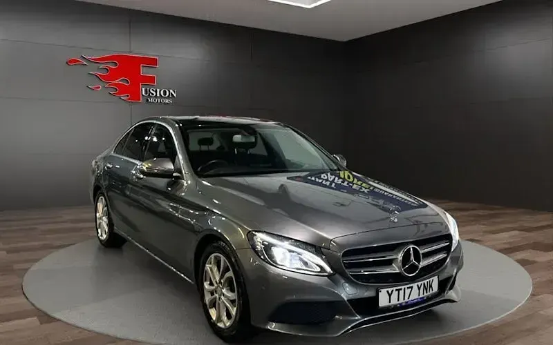 Used Mercedes C220 Premium 170 HP (125 kW) 2017 Grey Sedan