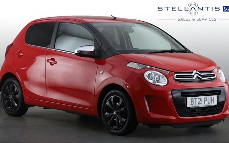 Red Used 2021 Citroën C1 Shine Hatchback | £8,159 (Fair price) - Image 1/4