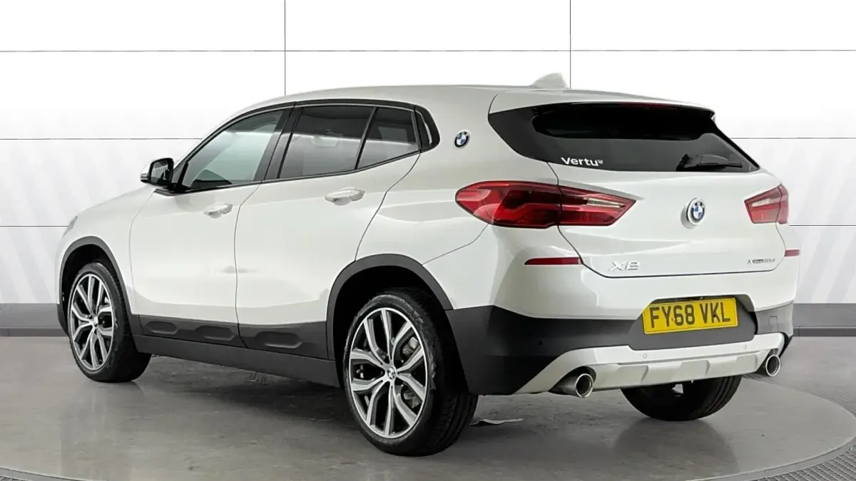 Used BMW X2 Performance 190 HP (139 kW) 2018 Mineral white SUV