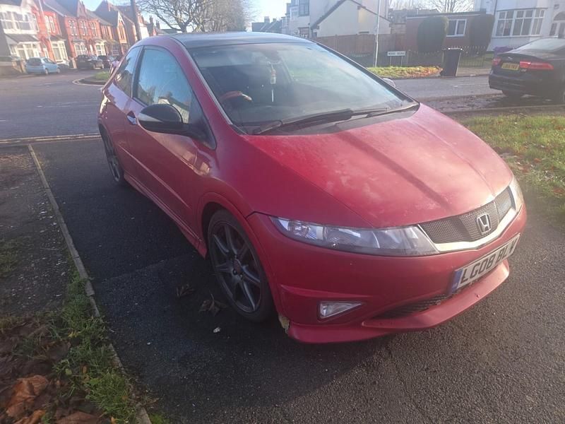 Used Honda Civic Type S 2008 Red Hatchback