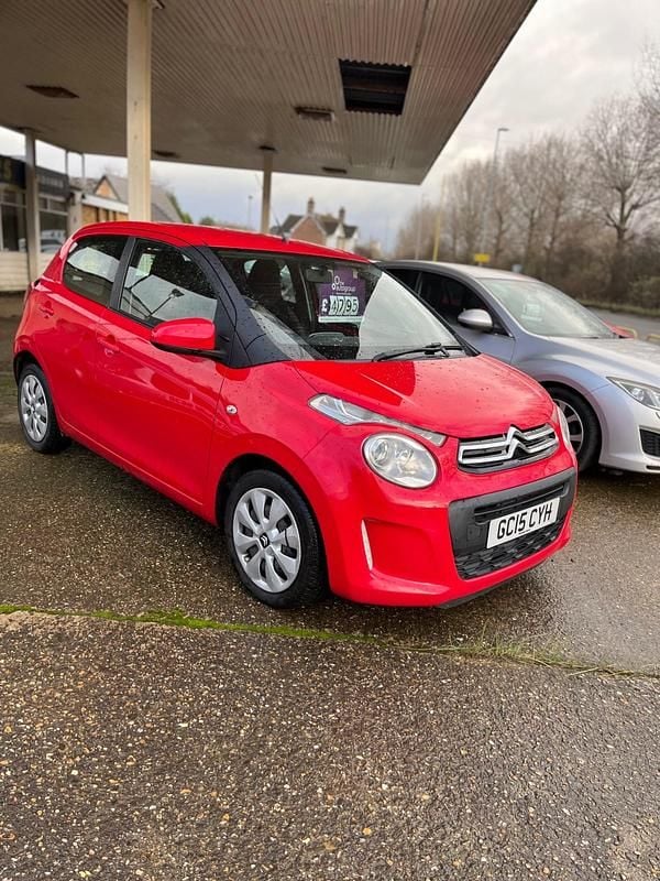 Red Used 2015 Citroën C1 Feel Hatchback | £3,995 (Fair price) - Image 1/4