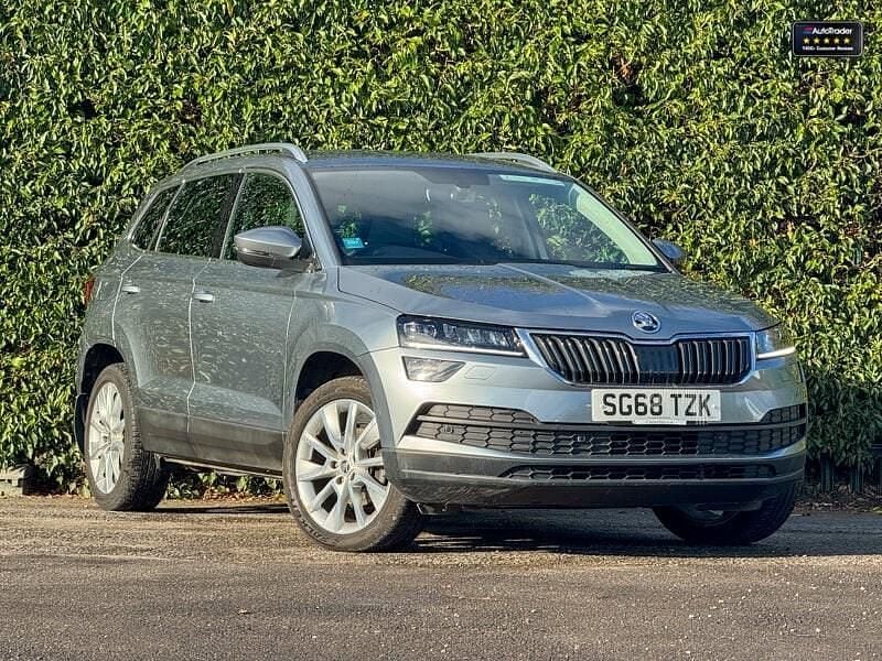 Used Skoda Karoq SE L 115 HP (84 kW) 2018 Grey SUV