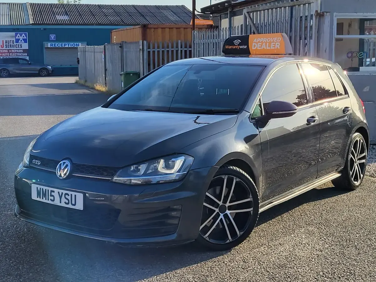 Used VW Golf VII GTD 181 HP (133 kW) 2015 Grey Hatchback
