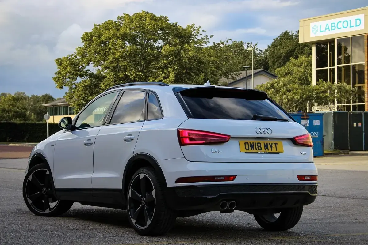 Used Audi Q3 Black Edition 2018 White SUV