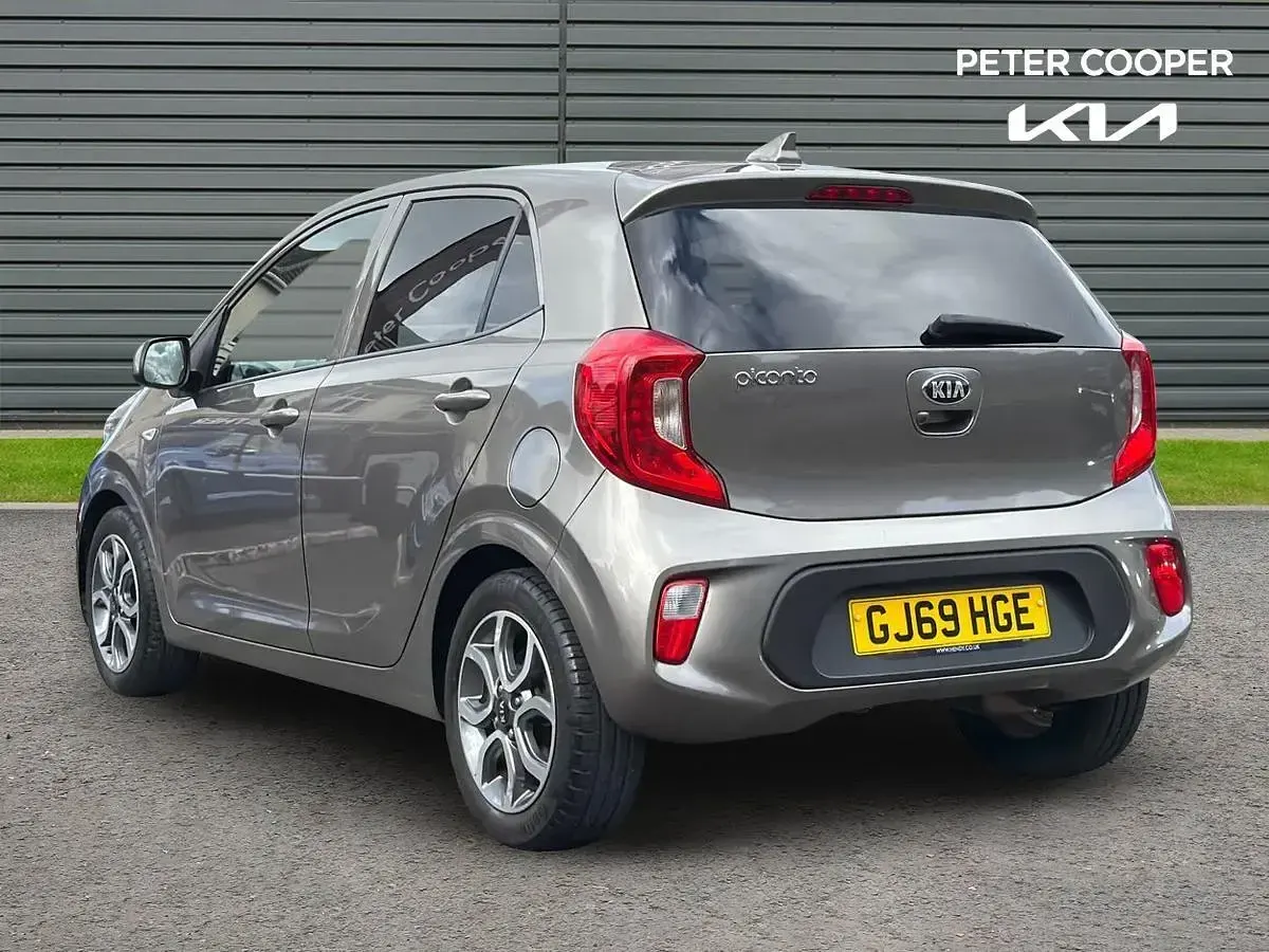 Used Kia Picanto 84 HP (61 kW) 2019 Silver Hatchback