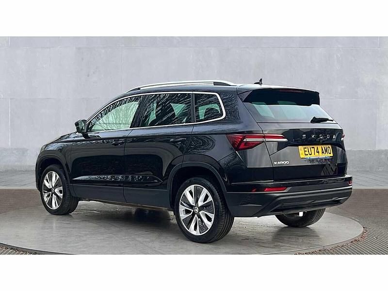 Used Skoda Karoq SE L 110 HP (80 kW) 2024 Black magic pearl effect SUV