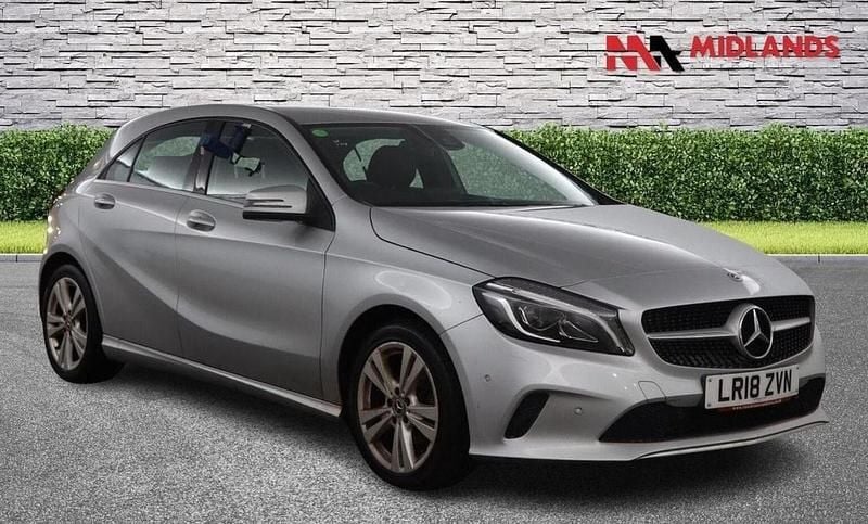 Silver Used 2018 Mercedes A180 Premium Hatchback | £8,500 (Good price) - Image 1/3