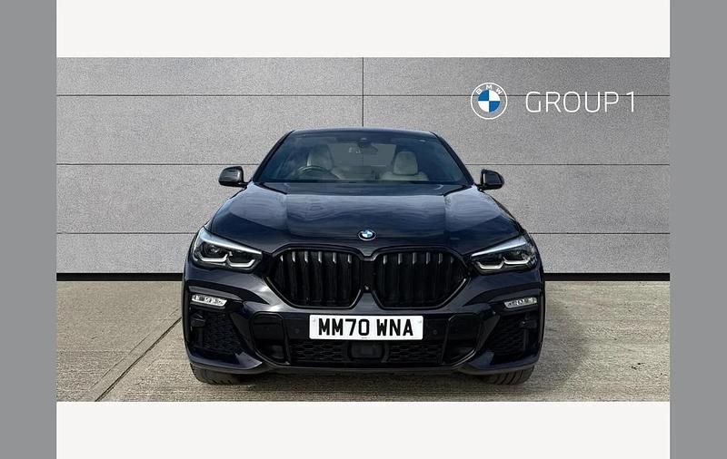 Used BMW X6 M Sport 333 HP (244 kW) 2021 Black SUV