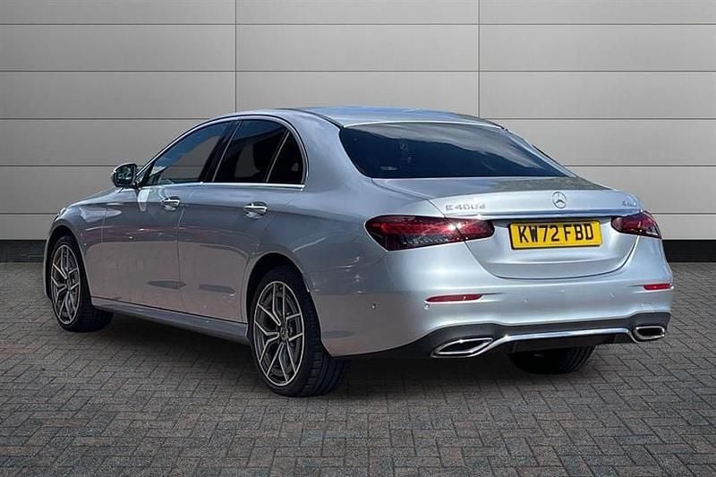 Used Mercedes E400 AMG Line Premium 334 HP (245 kW) 2023 Silver Sedan