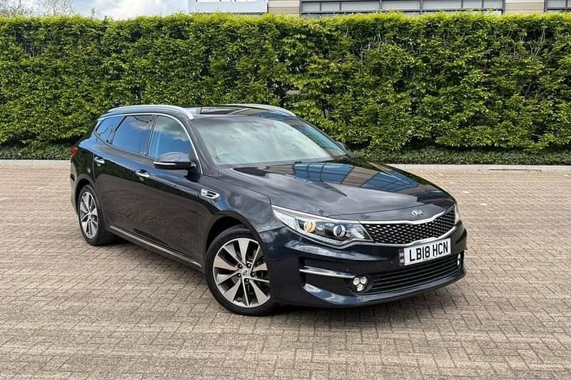 Used Kia Optima 139 HP (102 kW) 2018 Blue Estate