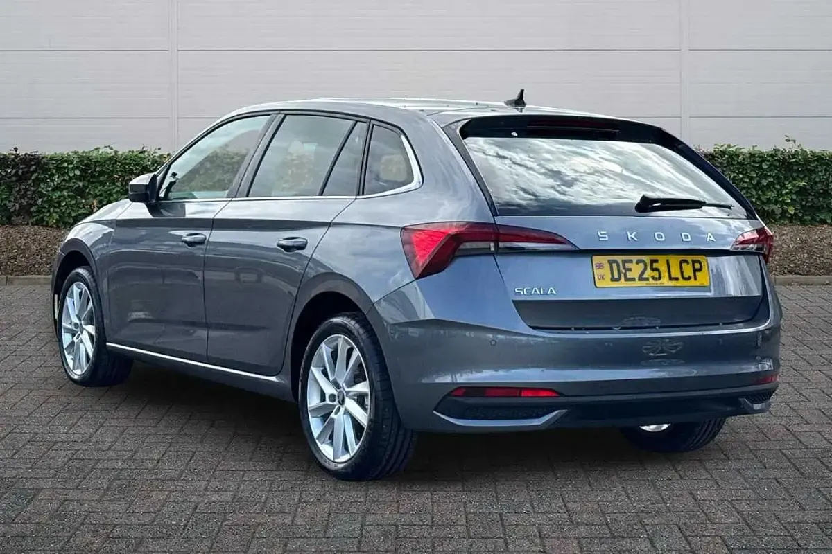 Used Skoda Scala SE L 115 HP (84 kW) 2025 Graphite grey metallic Hatchback