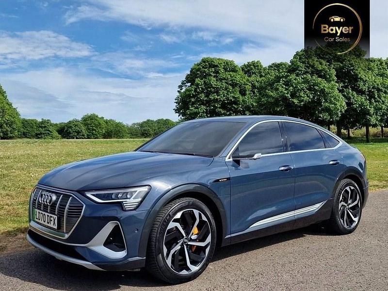 Used Audi e-tron Edition .1 300 kW (408 HP) 2020 Blue SUV